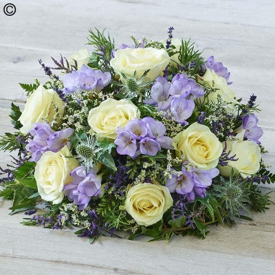 Lilac Freesia and Rose Posy